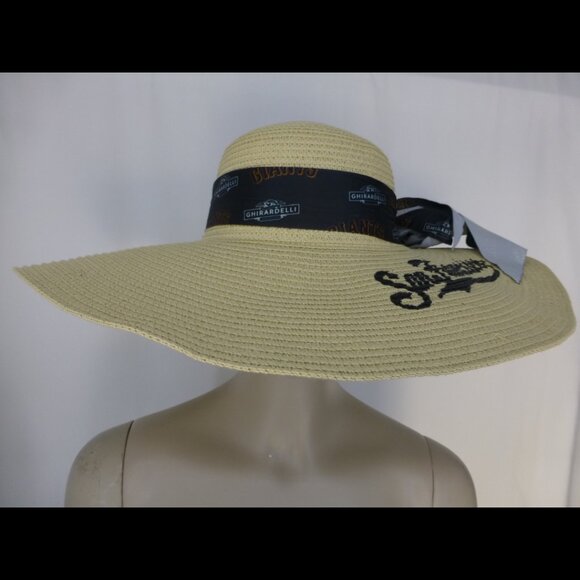 San Francisco Giants, Ghiradelli, Straw Beach Sun Hat main image 4